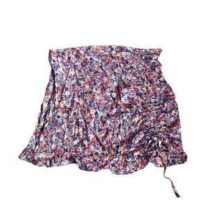 NWOT Dizzy Gal Floral Ruched Mini Skirt size Medium